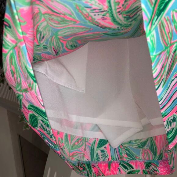 NWOT Lilly Pulitzer Knit Jonas Skort in Coming in Hot Size 12 - Picture 2 of 3